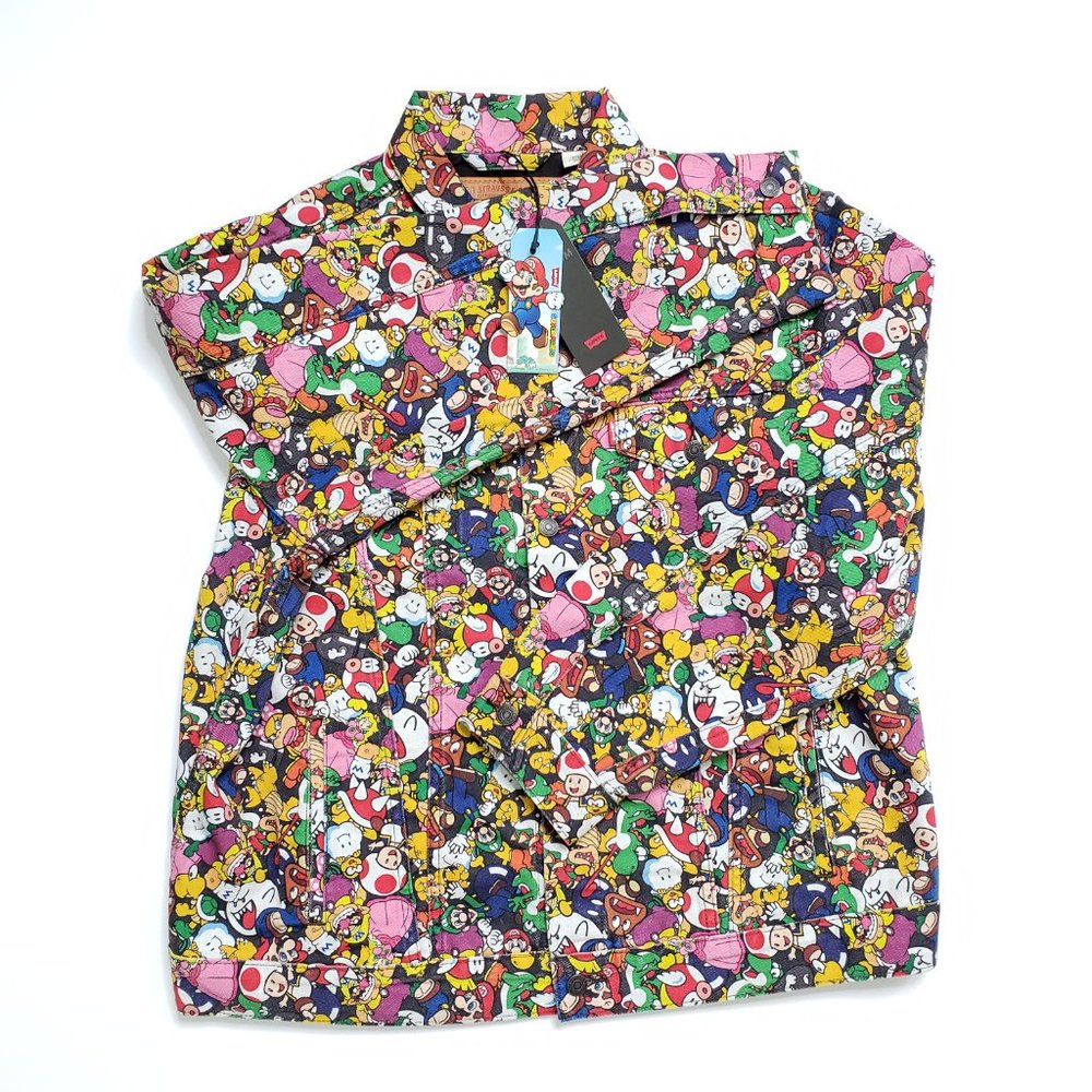 Levi's x Super Mario Vintage Fit Trucker Jacket - Picture 4 of 12